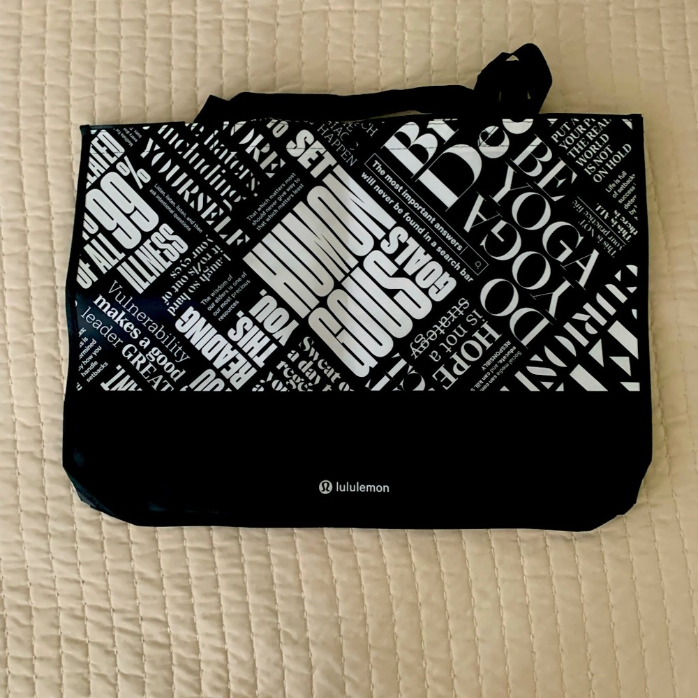 Extra Large Lululemon Shopping Bag